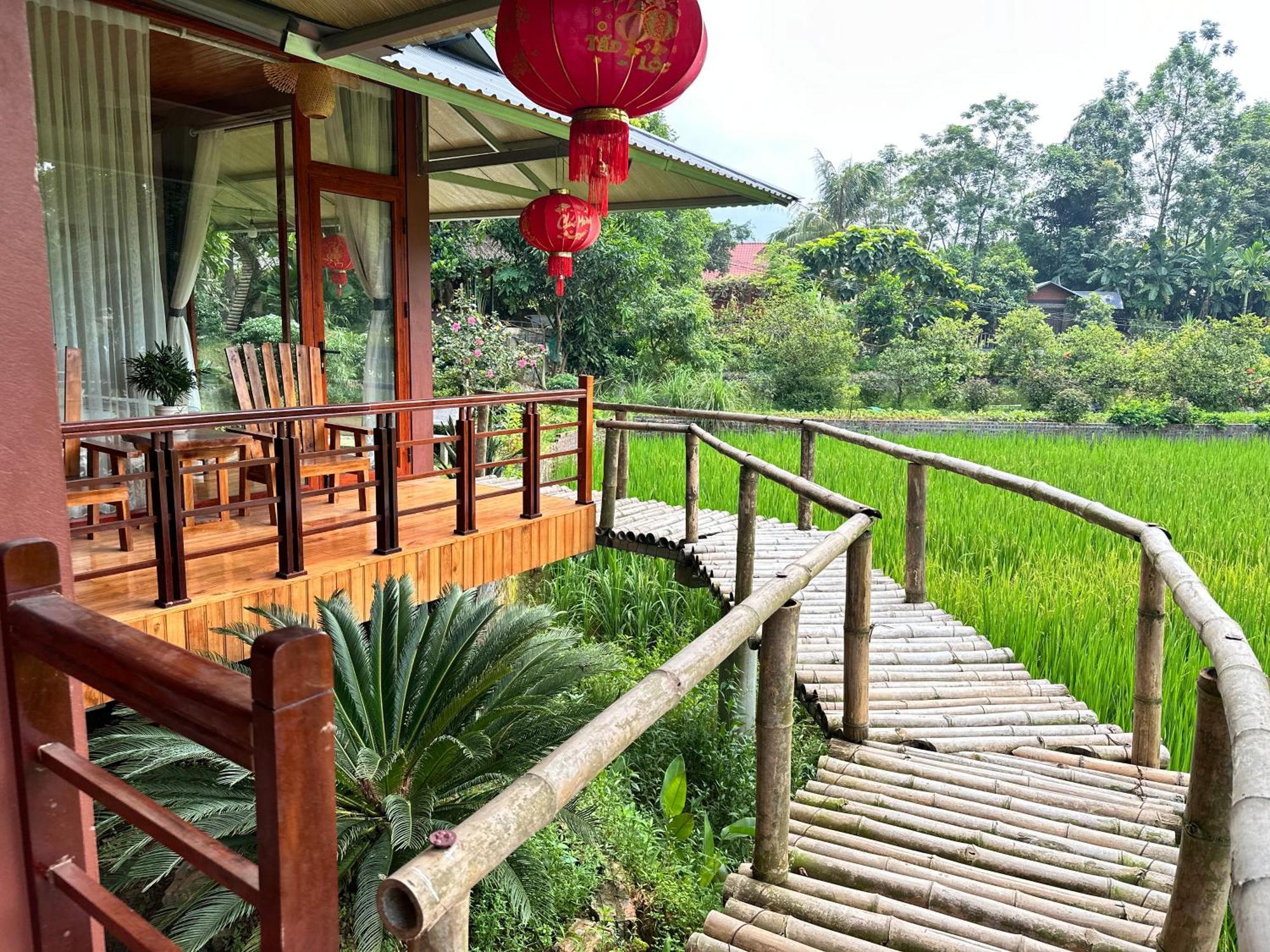 VuLinh Family Homestay Yen Binh Exterior foto