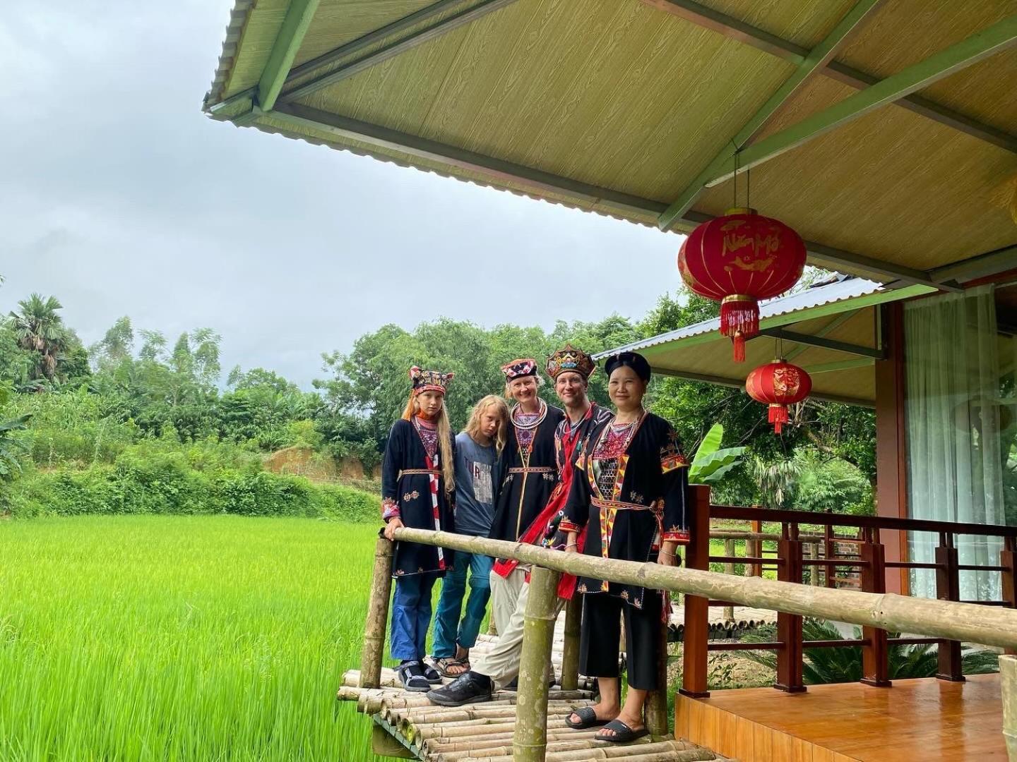 VuLinh Family Homestay Yen Binh Exterior foto